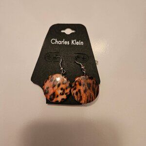 Charles Klein drop earrings